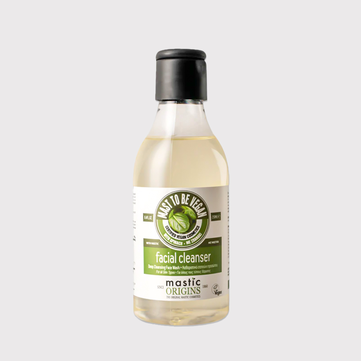 Gel Rửa Mặt Tạo Bọt Dịu Nhẹ Không Cần Tẩy Trang Facial Cleanser Mastic Origins 250ml